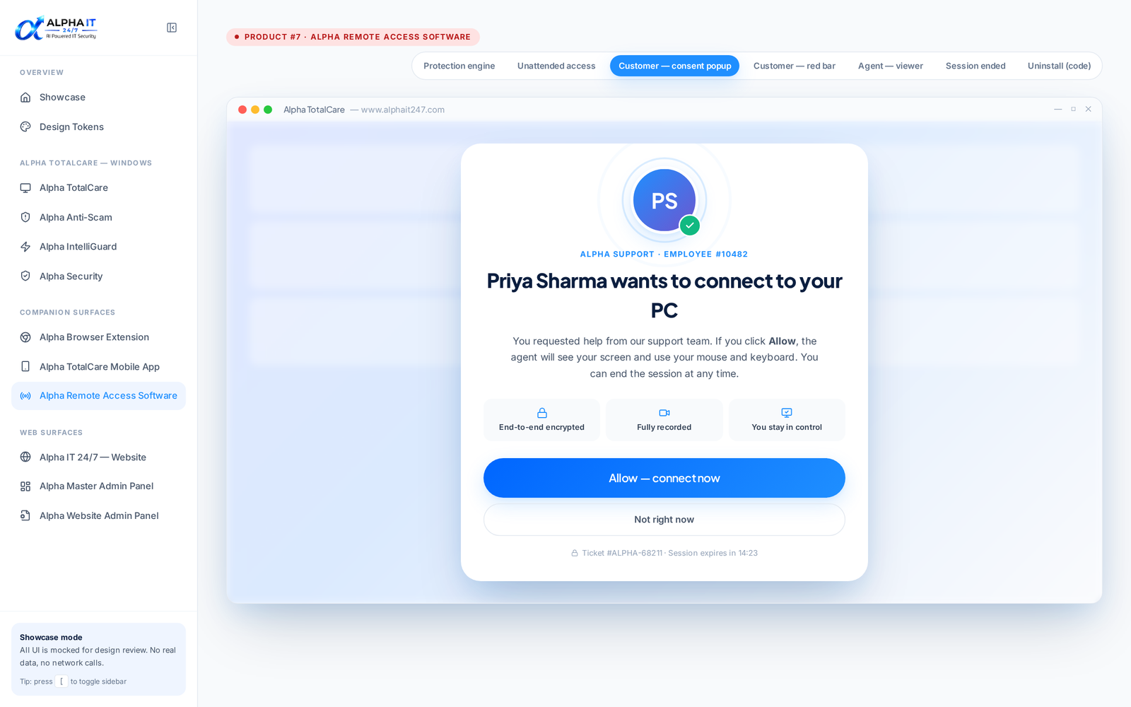Alpha Remote Access